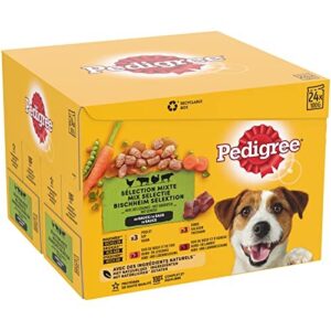 Pâtée pour Chien en Sauce - Dinde / Poulet / Boeuf / Agneau PEDIGREE