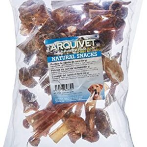 Pointes de nerf de Taureau  Aliments pour chiens de haute qualité ARQUIVET