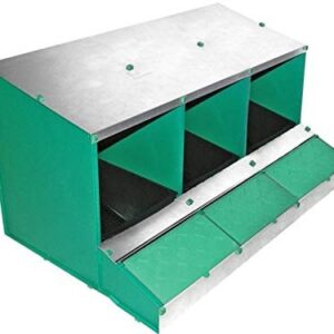 Pondoir à poule pondeuse démontable 3 trous