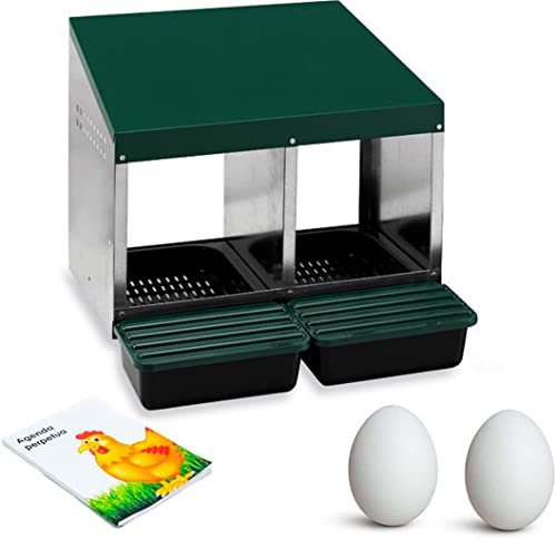 Pondoir à poule pondeuse FINCA CASAREJO 2 Compartiments