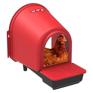 Pondoir à poule pondeuse Kerbl en Plastique Montage Mural