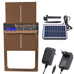 Porte de poulailler Solaire HEYOUTH®