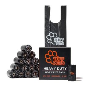 Sac Crottes Chien Biodégradable 16 Rouleaux Tuff Pets
