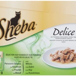 Sachets Fraîcheur pour Chat Sheba Délice