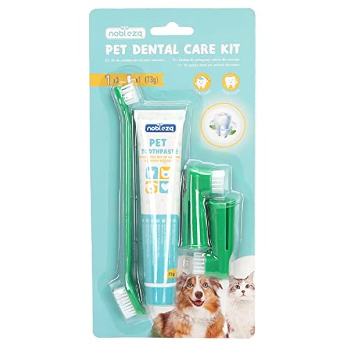 Set Brosse à Dents Et Dentifrice pour Chien