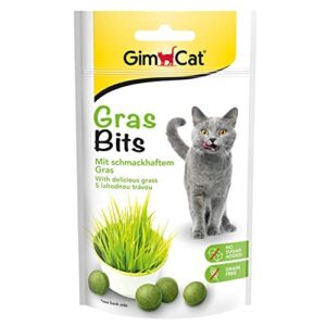Snack pour chats sans céréales riche en vitamines GimCat Gras Bits