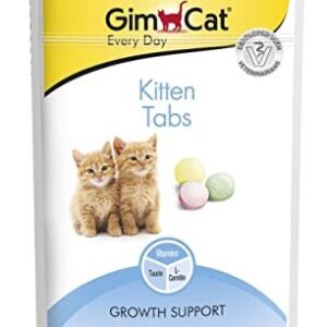 Snack  pour les jeunes chats à partir de 6 semaines GimCat Kitten Tabs