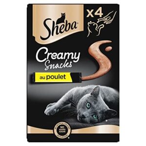 Snacks Friandises pour chats Au Poulet Sheba Creamy
