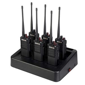 Talkie Walkie Retevis RT29 Professionnels avec Chargeur à Six Voies