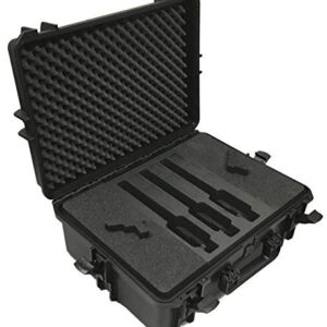 Valise à pistolet professionnel pour jusqu'à 5 pistolets et 9 chargeurs