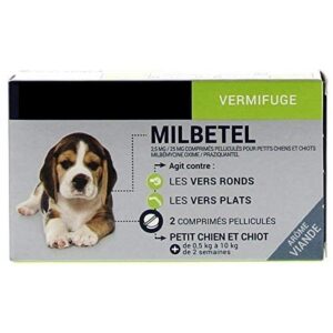 Vermifuges pour petits chiens et chiots comprimés