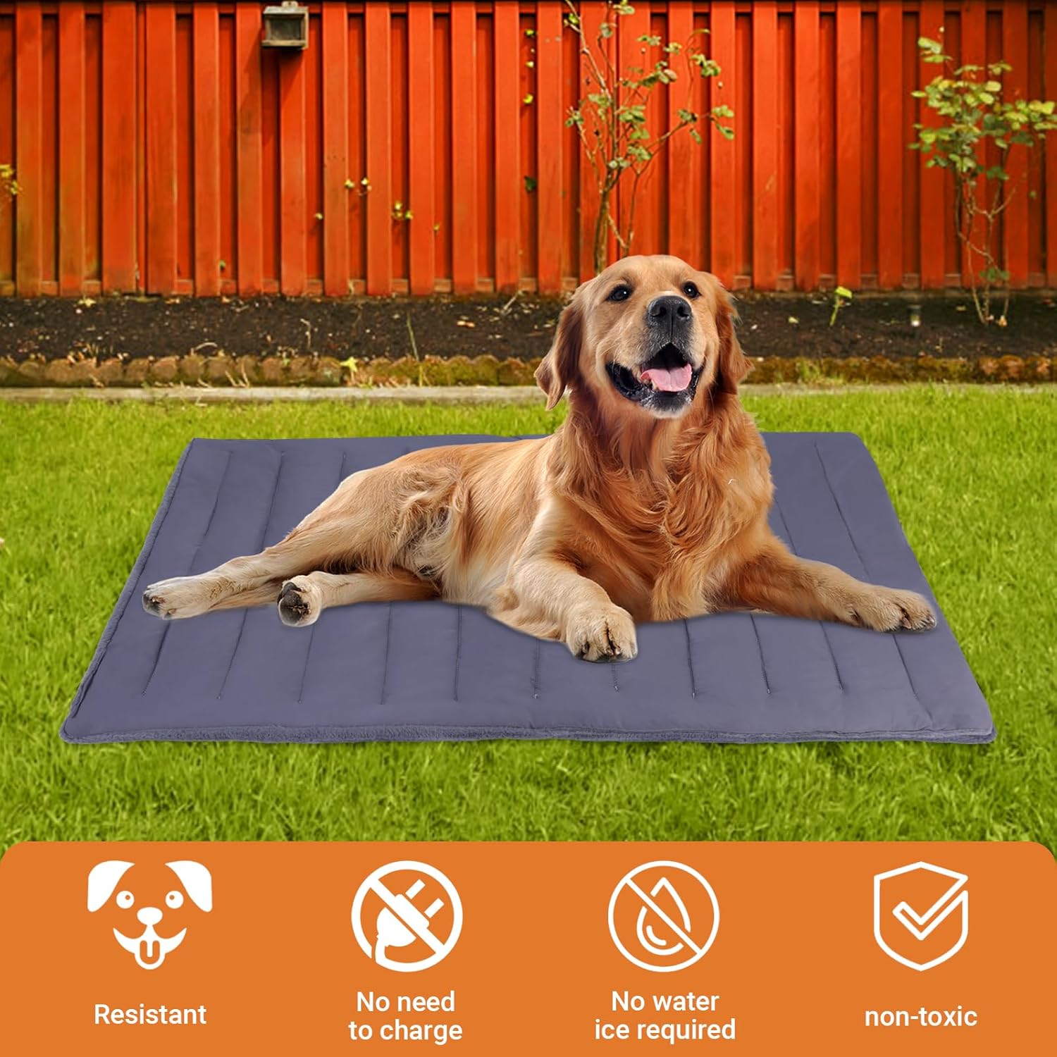 Tapis Rafraîchissant Réversible Portable pour Chien & Chat