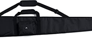 Case4Life Housse Carabine avec Lunette, Housse pour Fusil de Chasse + Sangle Molletonnée Amovible