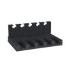 BURG-WÄCHTER Support d’armes de poing pour coffre-fort, Râtelier d’armes pour 5 armes de poing, Mousse ferme, KWH 5, Noir