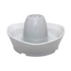PetSafe Fontaine en Céramique Bord du Ruisseau pour Animaux de Compagnie 1,8 L – idéal pour Chat et Petit Chien, silencieuse, Eau filtée, sans BPA, Encourage Les Animaux à Boire Plus