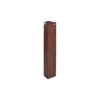 Armoire à fusils coffre-fort en bois blindé 3 5 emplacements fusils chasse 300361
