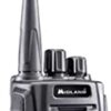 Midland Appareil Radio G13 PMR446 avec boîtier en Aluminium C1462, étanche à la poussière et à l’eau IPX4, 16 canaux, écran Lumineux, Haut-Parleur Puissant, Noir