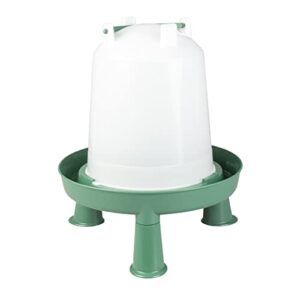 duvoplus, Abreuvoir ECO vis avec poignée & Pieds 3L Vert, Oiseaux, Vert, Poulet