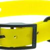 Collier Xtreme Polyuréthane – Boucle Double – 16 Coloris (1.9 x 0.25 x 45 cm, Jaune)