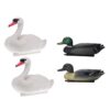 Lot de 4 leurres réalistes en forme d’oie de canard pour la chasse