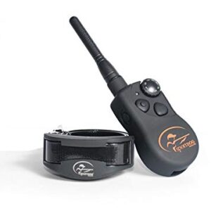 SportDOG - Collier de Dressage pour Chien avec Télécommande SportTrainer, Submersible, 8 Niveaux de Stimulation Electrostatique, Vibration et Signal Sonore - Portée 1200 m
