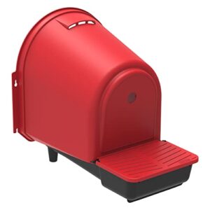 horizont nid de Ponceuse en Plastique pour l'extérieur – avec Plateau à œufs intégré, Ponceuse pour Poules, nid à dérouler, nids pour jusqu'à 6 Poules, pour Montage Mural, Grande boîte de ponçage