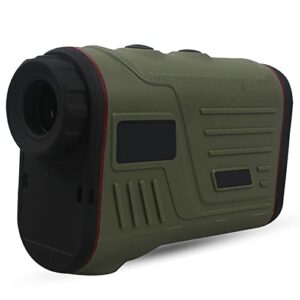 GUBAOPQLA Télémètre Golf Chass, Verrouillage du mât de Drapeaue,avec Mode de Balayage, télémètre avec Pente, Vibration, Mode de Balayage, Piste de Proie,B,3000m