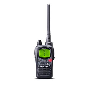 Midland G9 PRO Radio Talkie Walkie Étanche, IPX4 pour Extérieur, 32 Canaux PMR446 - 1 Émetteur-Récepteur, Piles AA 1800 mAh Rechargeables, Chargeur et Clip de Ceinture