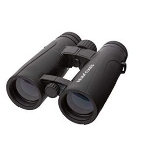 NUM'AXES - Jumelles JUM1016 10 x 42 Noires - Garanties 30 Ans - Étanches et flottantes - Traitées Antibuée - Transmission Optimale de la Lumière - Adaptables sur Trépied