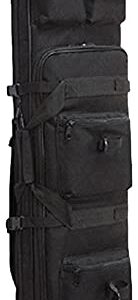Housse pour Arme Longue, Sac Tactical Double Rifle Fermeture a Glissière Pleine Longueur Housse de Transport, Sac Tir Con Poignées Transport Robustes pour Stockage Fusils Individuels Green,117CM