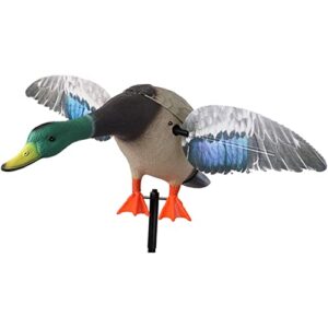 Leurre avec aile tournante volant leurre canard colvert, leurre en plastique épouvantail colvert canards jouets d'extérieur pour enfants pour l'extérieur, la terrasse, le jardin la chasse ou la pêche