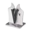 Vulkanus Aiguiseur professionnel G2 pour adulte – Argenté – Taille unique