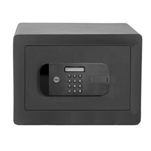 Yale YSEB/250/EB1 Coffre-Fort de Sécurité à Serrure Electronique 100 000 Combinaisons, A Poser et Sceller | Format 25 x 35 x 30 cm (20,5L), Noir