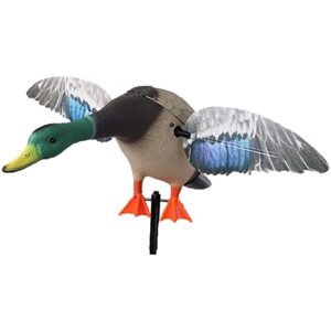 VARADOMO Ornement d'étang à Poissons Flottant de canetons de Canard de Piscine, Canard de Mouvement électrique de Chasse pour extérieur, Patio, arrière-Cour pour la Chasse ou la pêche