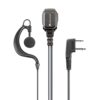 Midland MA21-L Pro C1496, Microphone avec Écouteur Mono Réglable, Accessoire Radio à Combiné avec Câbles Spiralés à Double Jack/ Broche, PTT et Vox Sélectionnables