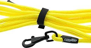 CANIHUNT Longe ALP Ronde (Tresse) Diamètre 10 mm - Jaune (10 ML)