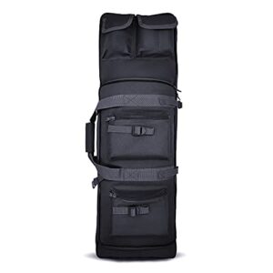 Alephnull Sac à Dos de Fusil Sac à Fusil pour Chasse Tactique Housse de Fusil Etuis Souples pour Carabine (Noir, M)