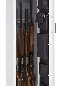 ARREGUI Golden ARM054 Armoire à 5 Fusils en Acier avec Coffre, Pochettes et Rembourrage Intérieur | Coffre-fort Armes à Feu | FRANCE et ITALIE : valide toutes armes à feu | ESPAGNE : non homologué