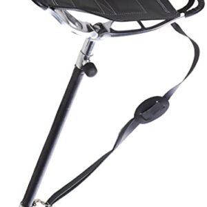 EUROHUNT Tabouret Pliant Berger & Schröter 31329 Noir