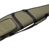 Januel – Etui pour Carabine Chaufort – Fourreau pour Carabine de Chasse – Poche Fermeture à Glissière – avec Bretelle – Coque Semi-Rigide – Tissu Polyester – Longueur 120cm – Rembourrage 10mm – Vert