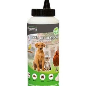 Aedex PROTECTA Terre de Diatomée Flacon Souffleur 300G Environnement Animaux