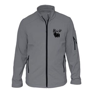 AtooDog Veste de Chasse en Softshell, Cerf Brâme (SUVEMG188, M)
