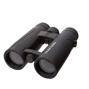 NUM'AXES - Jumelles JUM1015 8 x 42 Noires - Garanties 30 Ans - Étanches et flottantes - Traitées Antibuée - Transmission Optimale de la Lumière - Adaptables sur Trépied