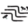 Moultrie EZ Arbre Camera Mounts | 3-Pack | Compatible avec caméras de Mou | matériel Inclus, 6-Pack