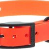 Collier Xtreme Polyuréthane – Boucle Double – 16 Coloris (1.9 x 0.25 x 45 cm, Orange)