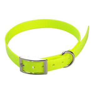 sangle pour collier Garmin Mini T5 , Mini TT15 - 19 mm x 60 cm x 2 mm jaune