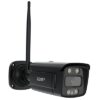 REIGY 3MP Caméra de Surveillance Vidéo Externe NVR Kit avec Spotlight Audio Bidirectionnel