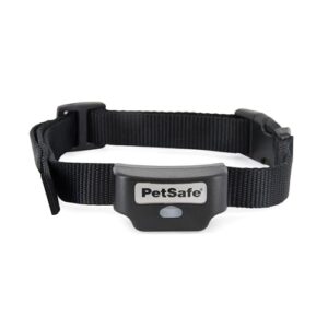PetSafe - Collier-récepteur rechargeable pour clôture anti-fugue avec fil PetSafe, pour chiens et chats, étanche, avec signal sonore et stimulation électrostatique