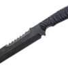Breacher 2.0 | Couteau d’extérieur robuste | Couteau de survie & Bushcraft | Couteau d’intervention | Acier carbone | Stable I Micarta Noir Rockfinish