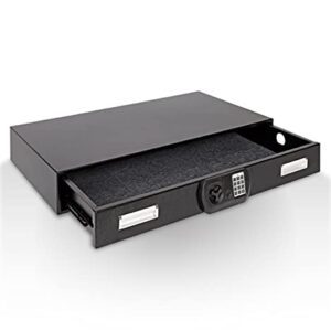 SnapSafe Coffre-fort sous le lit, coffre-fort de sécurité et de stockage, stockez vos armes à feu et vos objets de valeur en toute sécurité et facilement., mixte adulte, 75401, L - 40"W x 6"H x 22"D